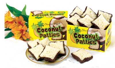 Chocolate-Dipped Coconut Patties from Florida