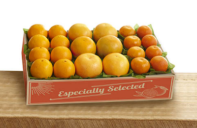 Our three most popular varieties in one gift pack: oranges, tangerines and grepafruit.