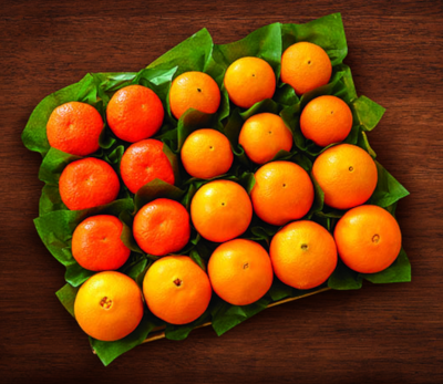 Flavorful selecton of three orange varieties, Navels, Tangerines and petite Cara Cara Red Navels.